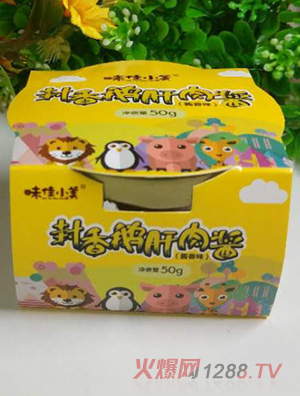 味佳小美封香鹅肝肉酱50g