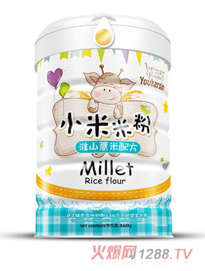 优可欣铁听淮山薏米小米米粉听装