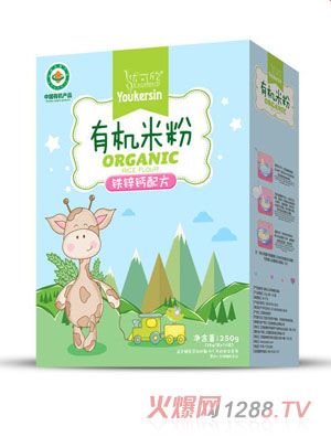 优可欣铁锌钙有机米粉盒装