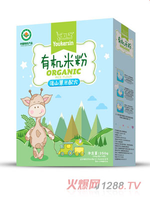 优可欣淮山薏米有机米粉盒装