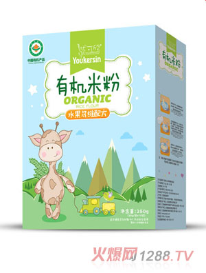优可欣水果多维有机米粉盒装