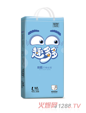趣多多裤型纸尿裤L48