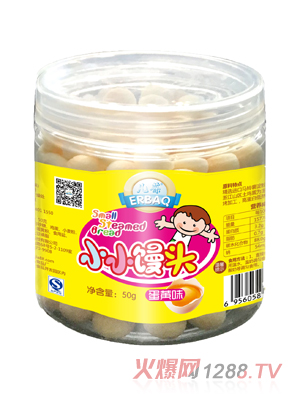 儿葆小馒头蛋黄味