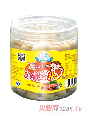 儿葆小馒头综合蔬菜味味