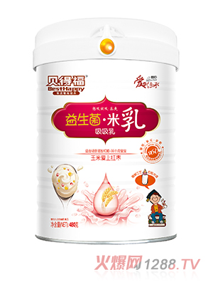 贝得福益生菌米乳玉米红枣配方