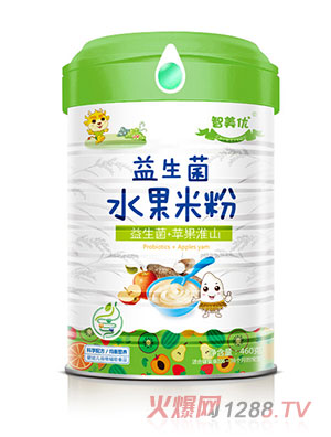 智美优益生菌+苹果淮山水果米粉