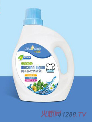小顽虫婴儿多效洗衣液1L