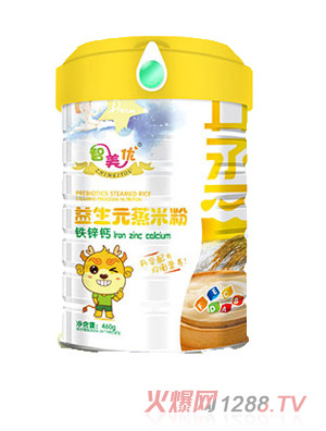 智美优钙铁锌益生元蒸米粉
