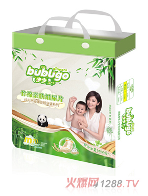 bubugo竹棉亲肤纸尿片