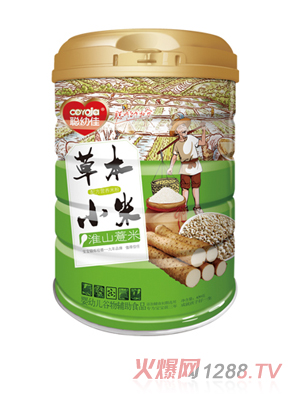 聪幼佳草本小米配方营养米粉-淮山薏米