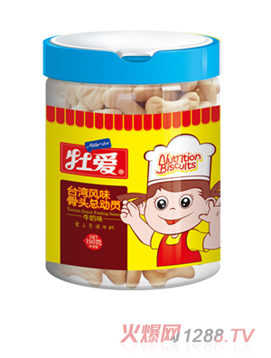 牡爱台湾风味骨头总动员-牛奶味