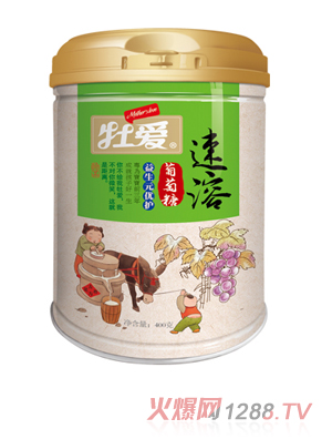牡爱速溶葡萄糖-益生元优护
