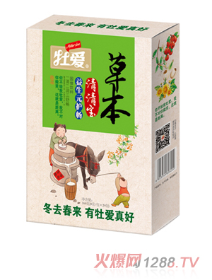 牡爱草本清清宝-益生元护畅 盒装