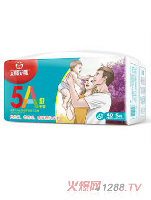 艾咪艾咪5A纸尿片 S码40片