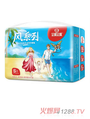 艾咪艾咪风系列超薄纸尿裤 S码28片