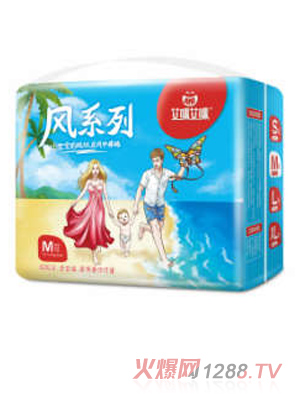 艾咪艾咪风系列超薄纸尿裤 M码22片
