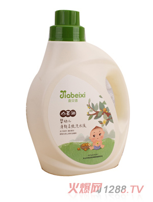 嘉贝喜婴幼儿生山茶皂清新抑菌洗衣液 2000ml