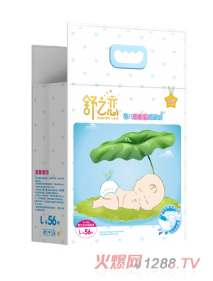 舒之恋婴儿超级薄纸尿裤L码