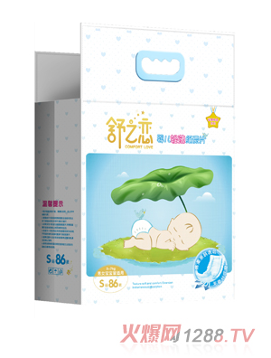 舒之恋婴儿轻薄纸尿片S码86片