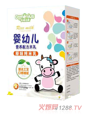 多美纽斯原味纯米乳盒装