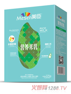 美臣营养米乳-水果多维盒装