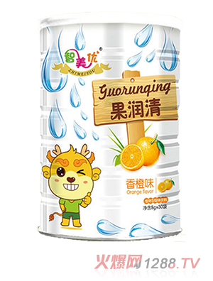 智美优婴幼儿果润清香橙味