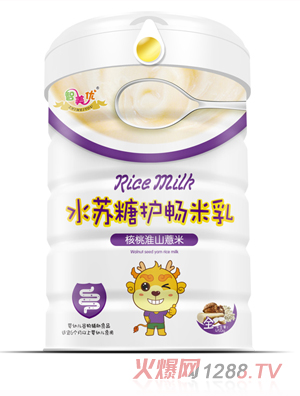 智美优水苏糖护畅米乳-核桃淮山薏米铁听