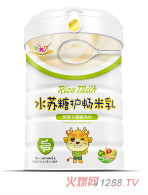 智美优水苏糖护畅米乳-胡萝卜果蔬多维铁听