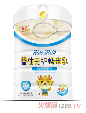 智美优益生元护畅米乳-铁锌钙配方铁听