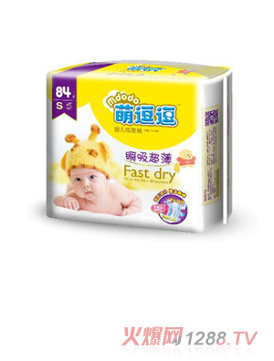 萌逗逗瞬吸超薄纸尿裤S84