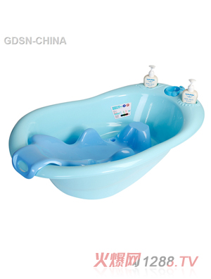 青蛙嘟迪大象儿童浴盆蓝色