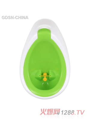 青蛙嘟迪分离式小便斗绿色