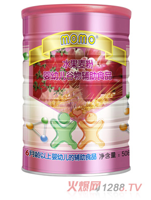 momo水果麦粉