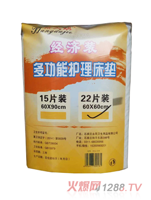 帮大姐洁净装多功能护理床垫22片