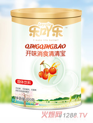乐吖乐开味消食清清宝罐装