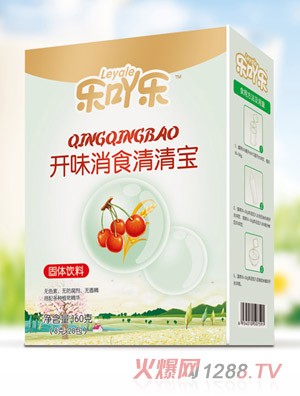乐吖乐开味消食清清宝盒装