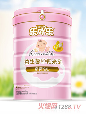 乐吖乐益生菌护畅米乳高钙淮山罐装
