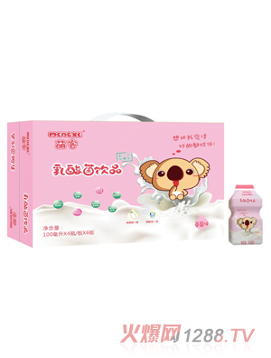 萌客乳酸菌饮品草莓味
