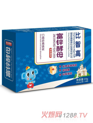 比智高富锌酵母凝胶糖果