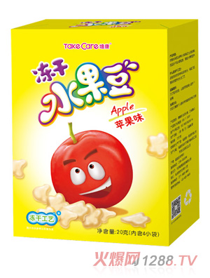 培康冻干水果豆苹果味