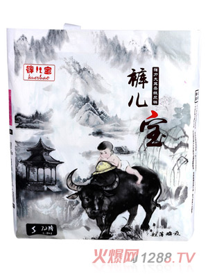 酷儿宝弹力大耳朵纸尿裤S