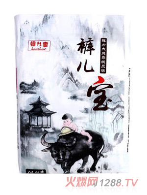 酷儿宝弹力大耳朵纸尿裤M