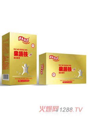 赋儿贝贝果蔬铁凝胶糖果