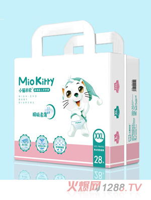 小猫米欧瞬吸柔薄学步裤XXL28