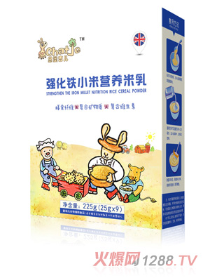 SChatJe思蜜吉儿强化铁小米米乳(盒装)
