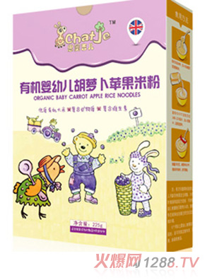 SChatJe思蜜吉儿胡萝卜苹果米粉(盒装)