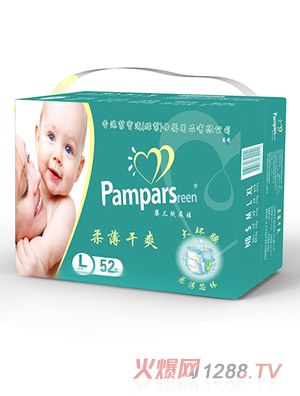 超能阿布柔薄干爽婴儿纸尿裤L52