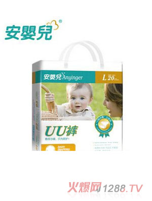 安婴儿UU纸尿裤L码
