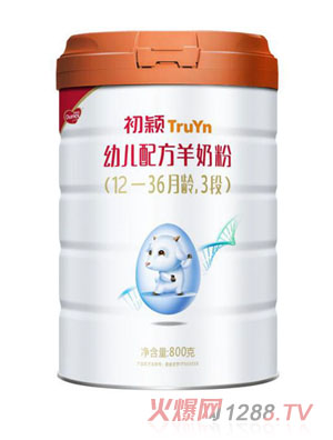 多美滋初颖幼儿配方羊奶粉3段
