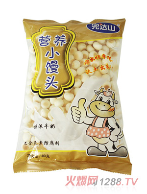完达山特浓牛奶营养小馒头180g